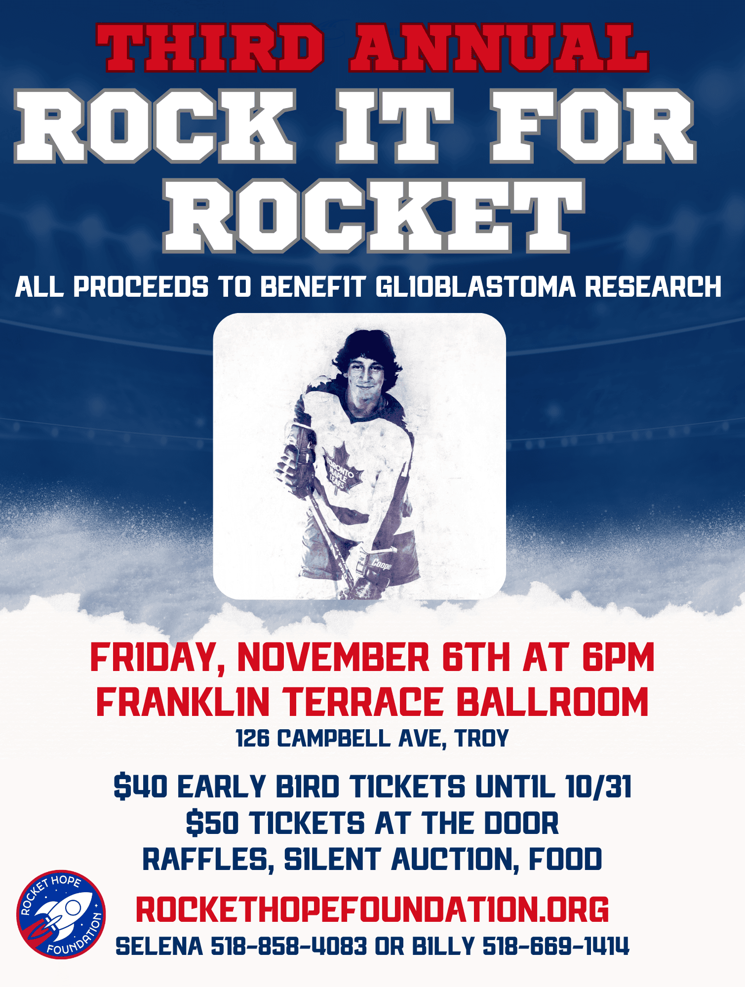 Rock It for Rocket 2026 event flyer